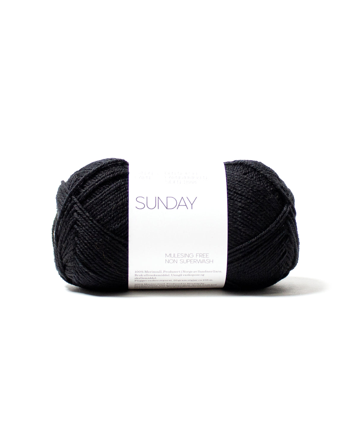 Sandnes Garn - Sunday - 1099 Black