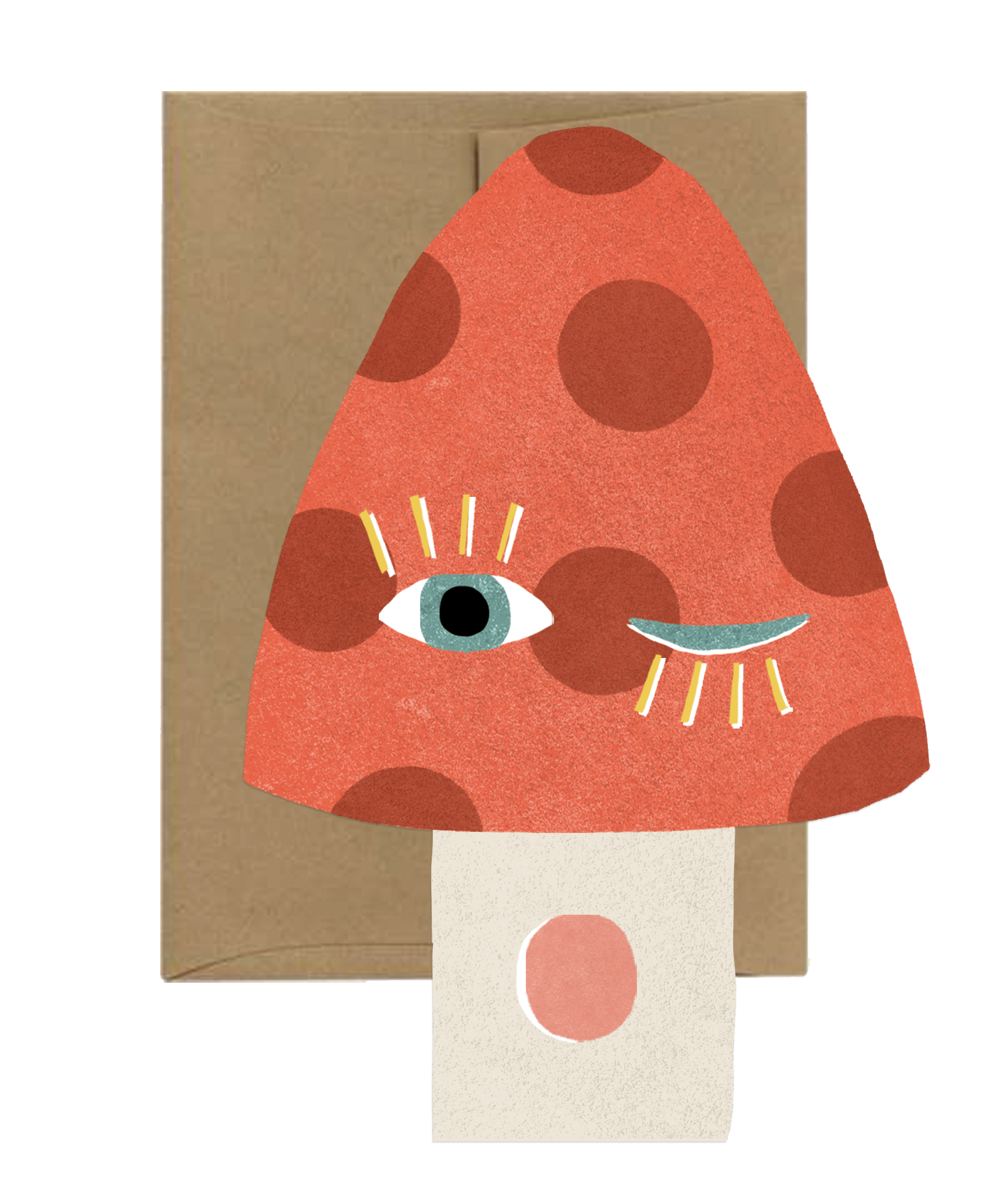 Mushroom Blink Card