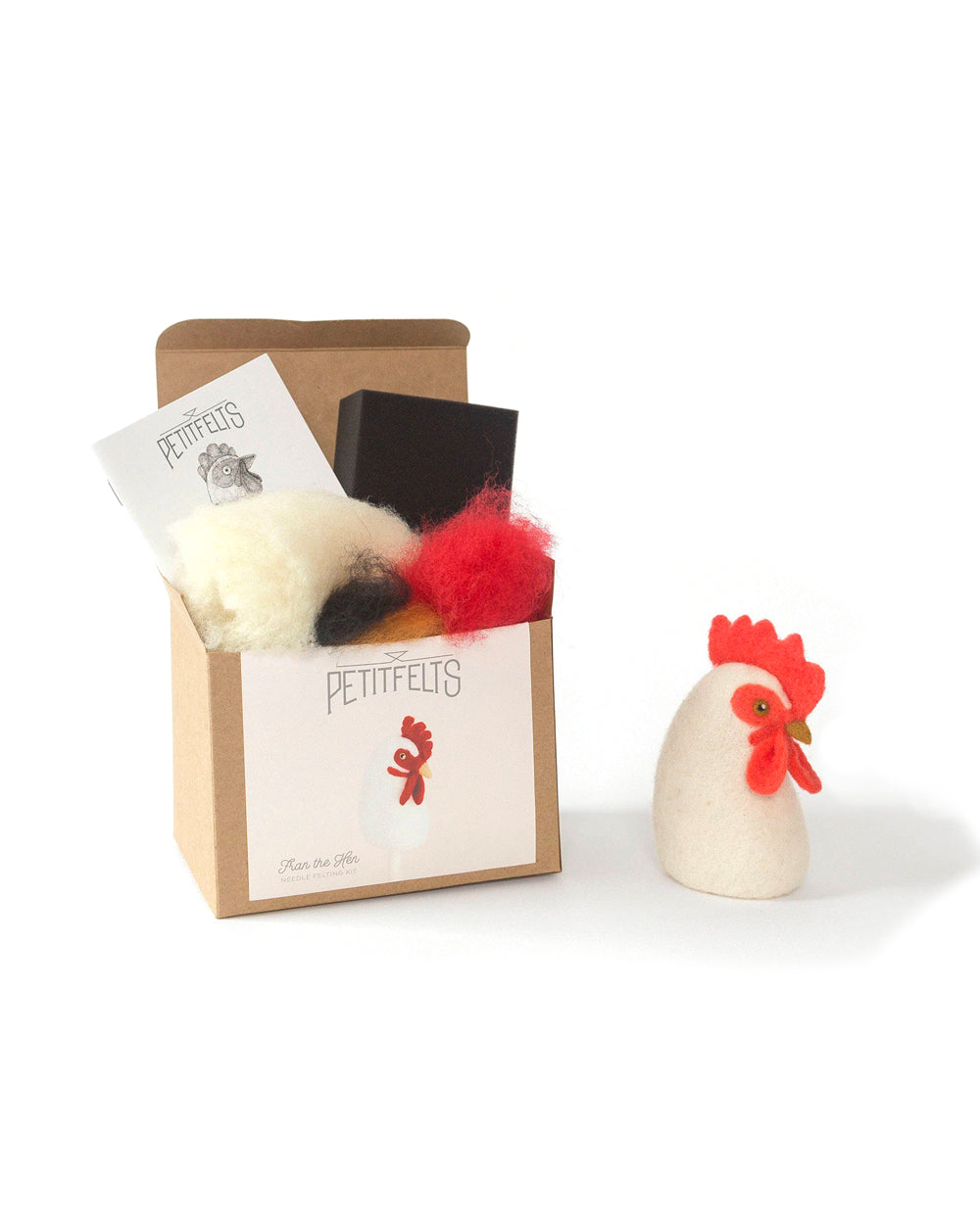 Needle Felting Kit - Hen