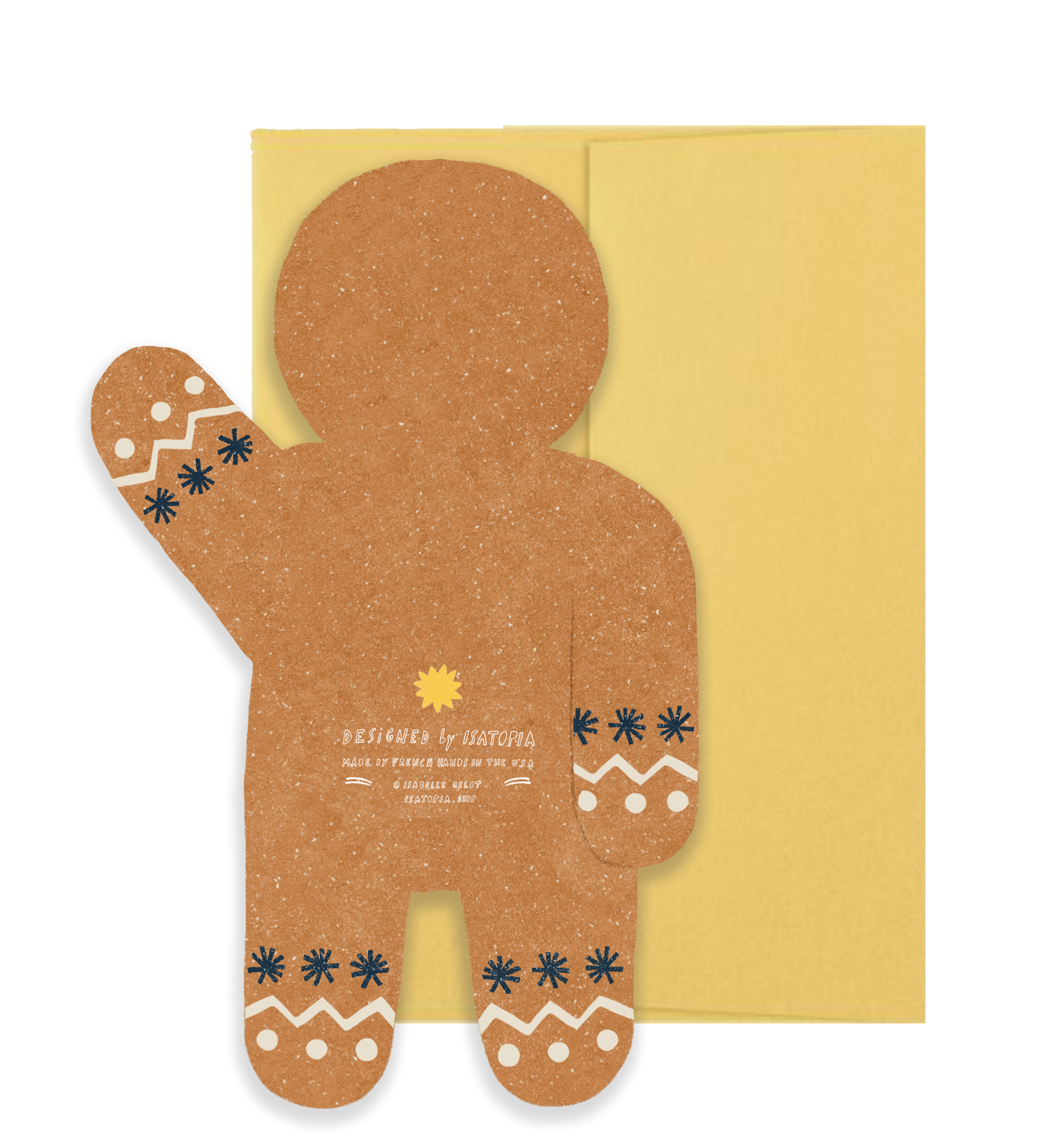 Gingerbread Man Holiday Card