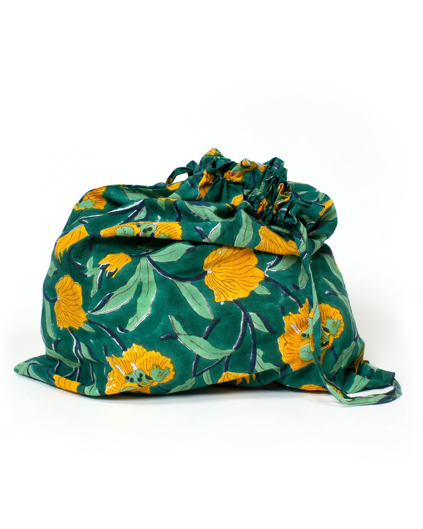 Block Printed Project Bag