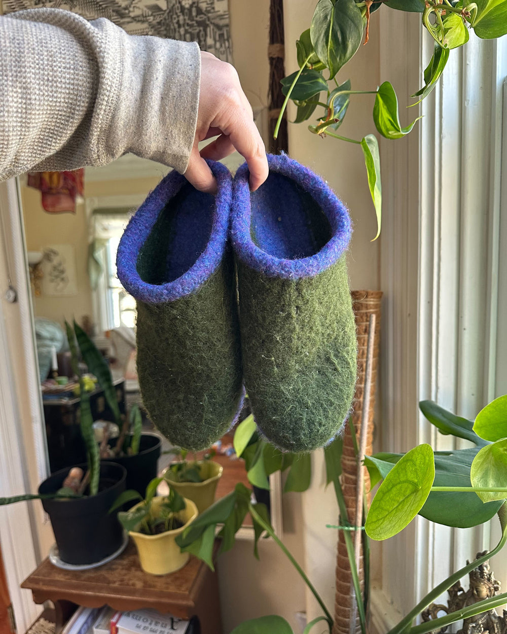 Felted Slippers Class