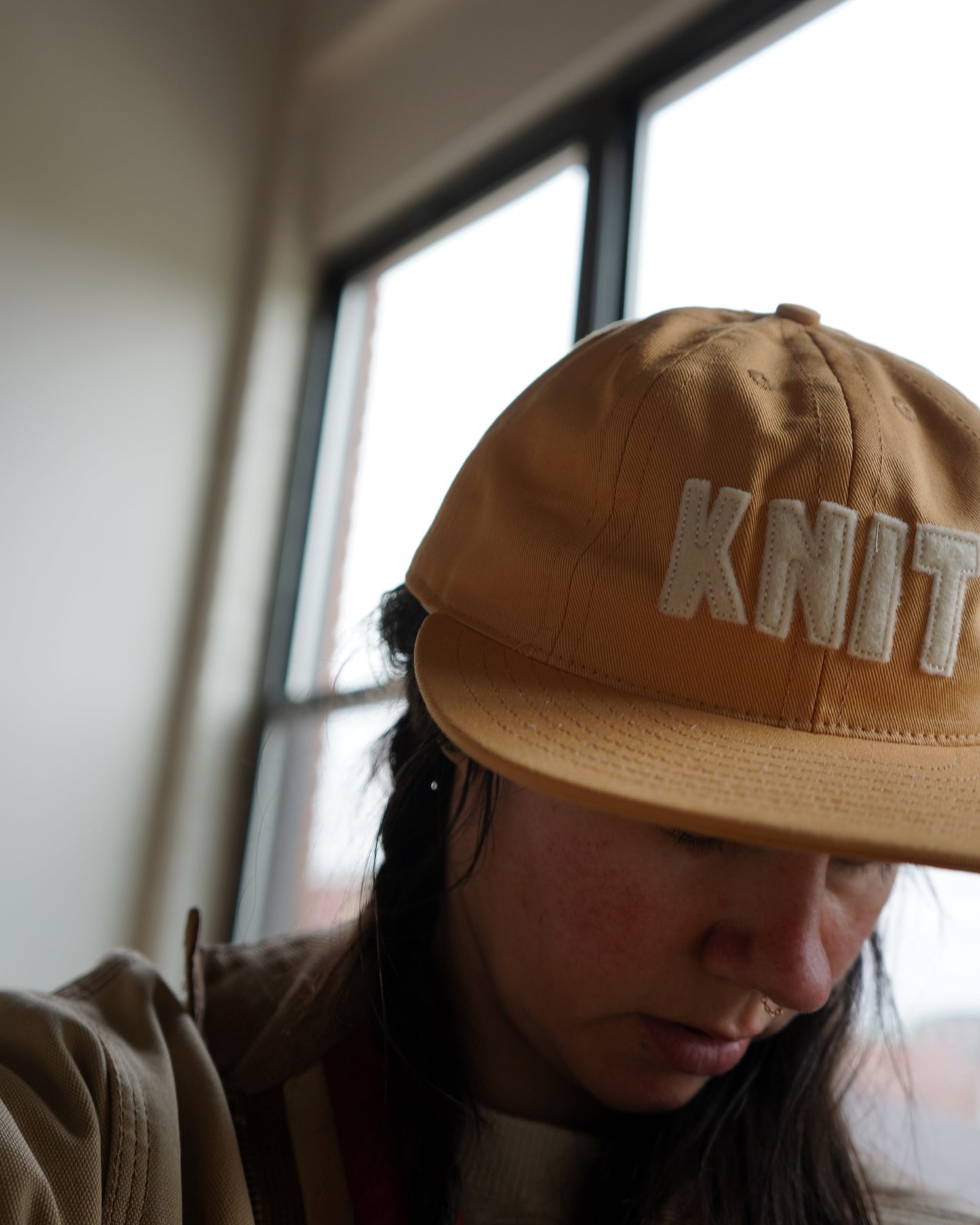 KNIT Cotton Twill Dad Cap - Sun