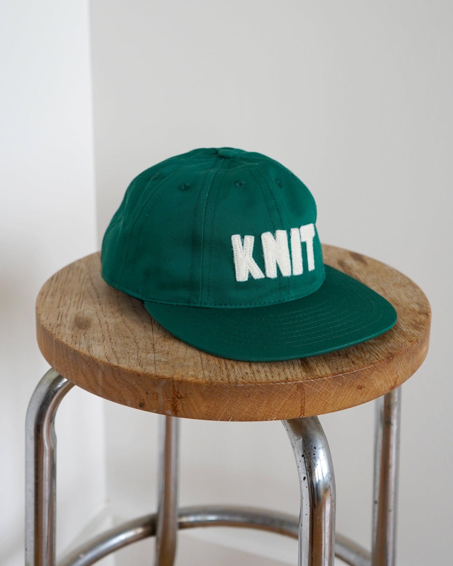 KNIT Cotton Twill Dad Cap - Green