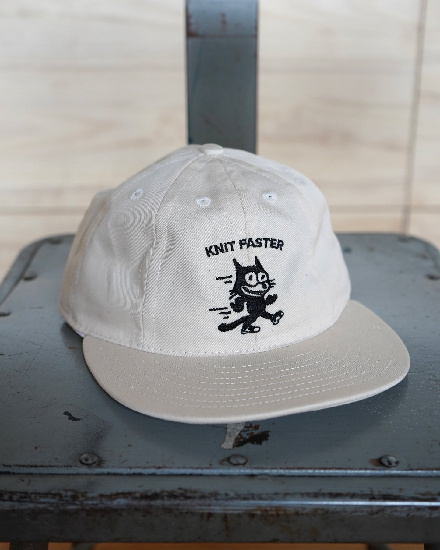Knit Faster Dad Cap