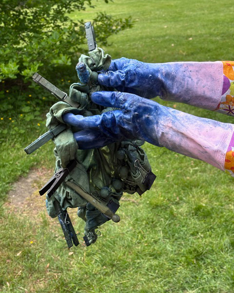 Plant Dyeing at Hurricane Hill Farm