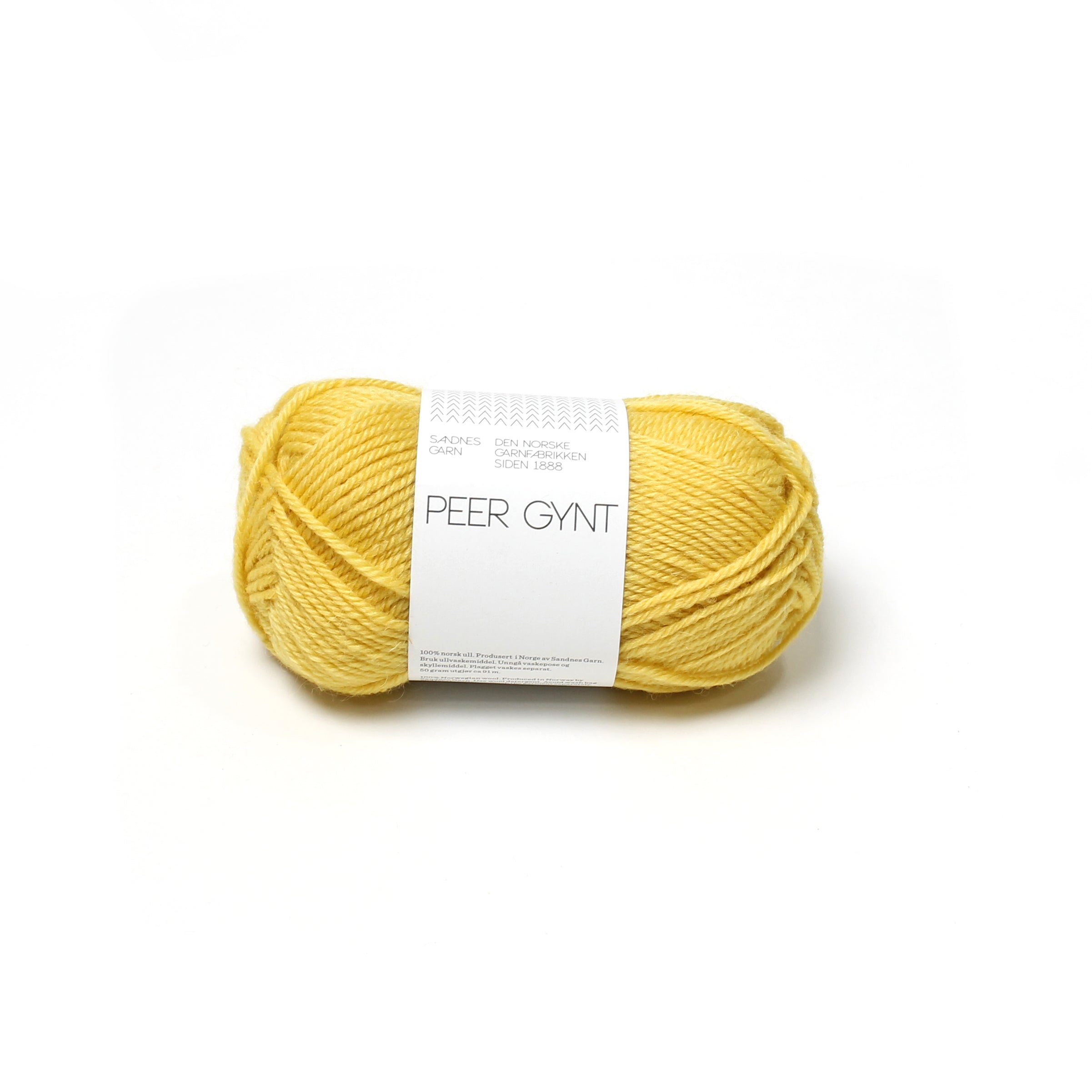 Sandes Garn - Peer Gynt - 2016 Sunny Yellow