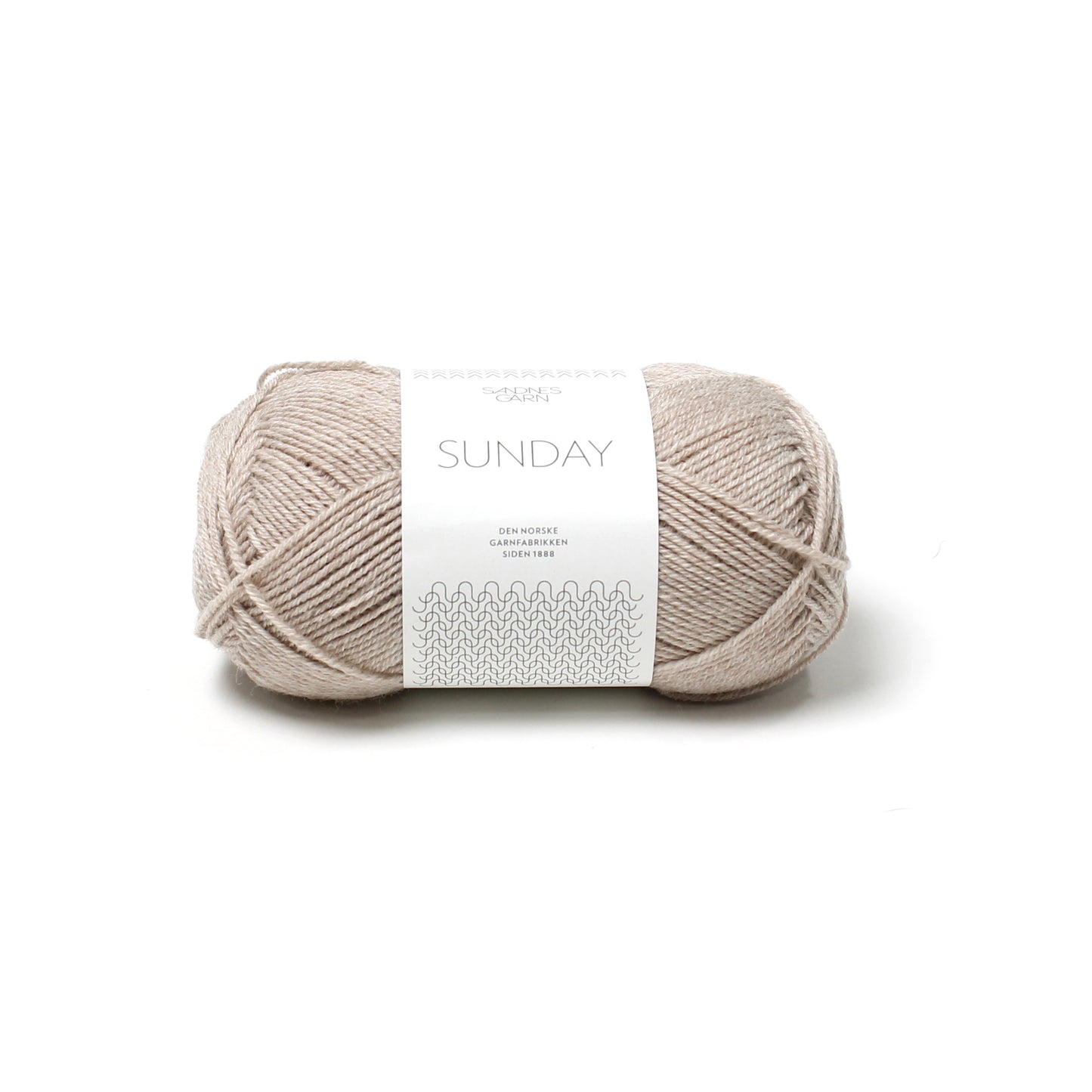 Sandes Garn - Sunday - 2650 Beige Heather