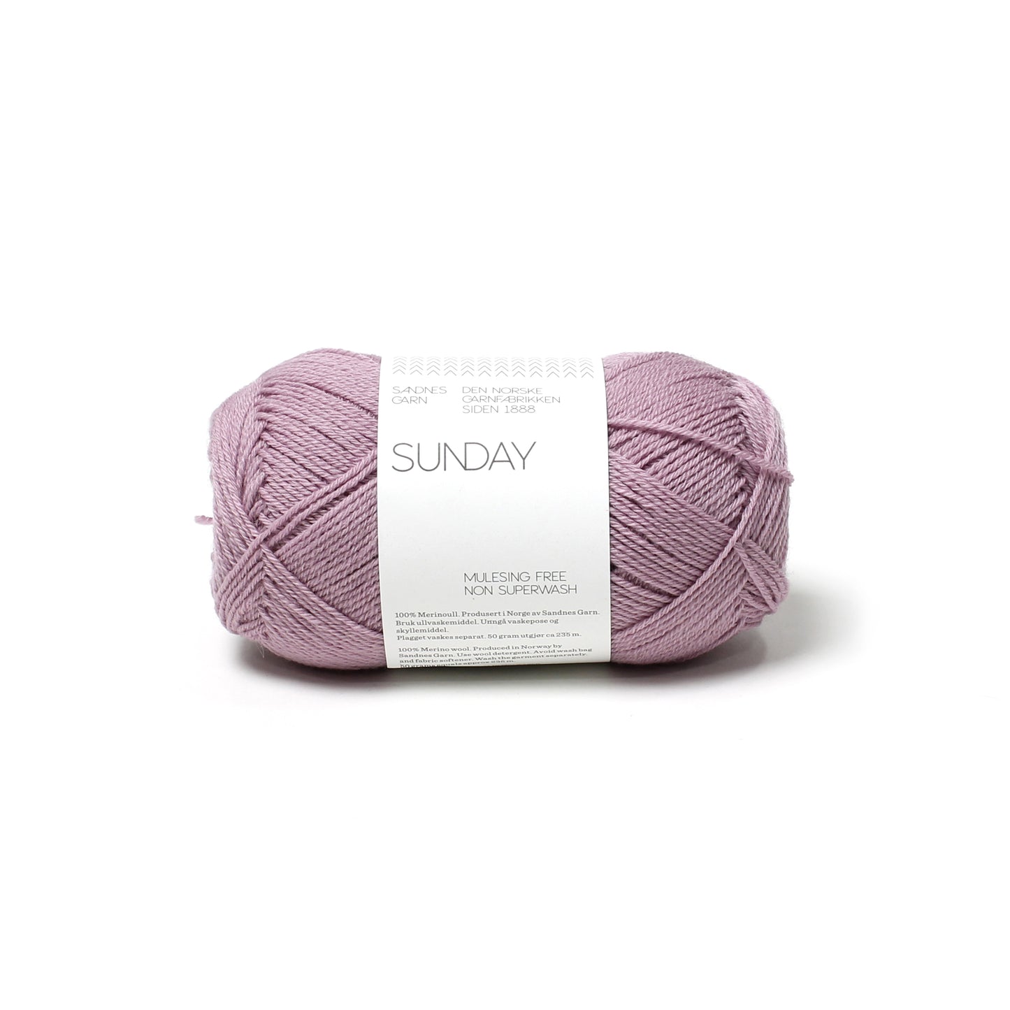 Sandes Garn - Sunday - 4632 Rose Lavender