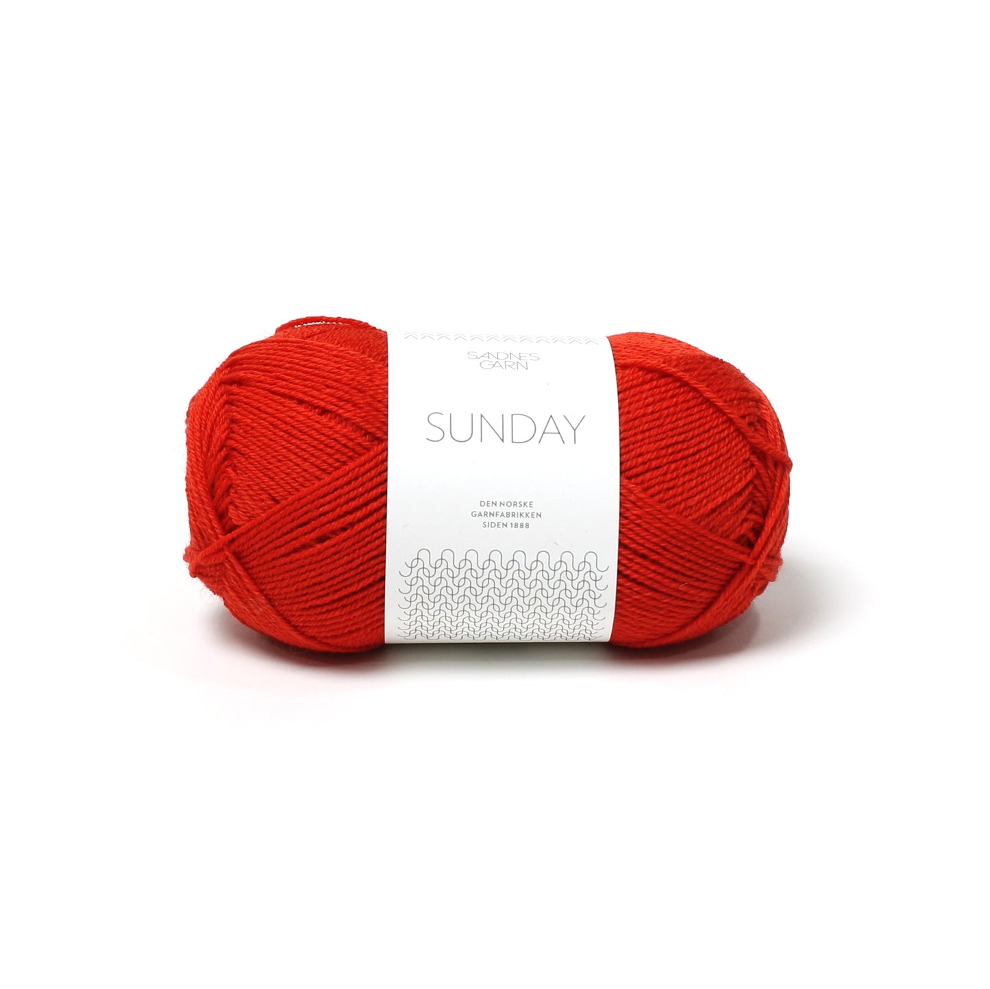 Sandes Garn - Sunday - 4018 Scarlet Red
