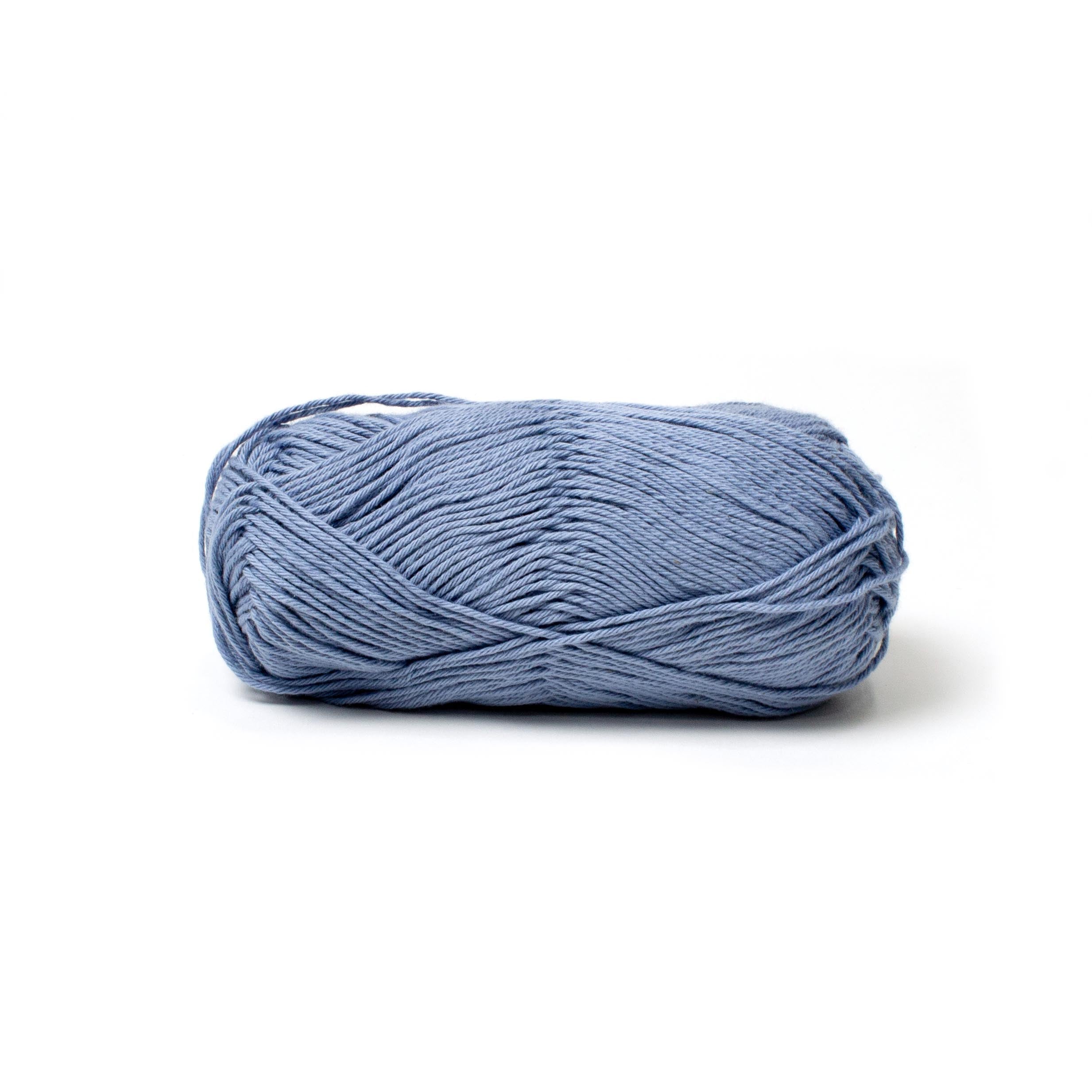 Sandes Garn - Mandarin Naturell - 6032 Blue Hortensia