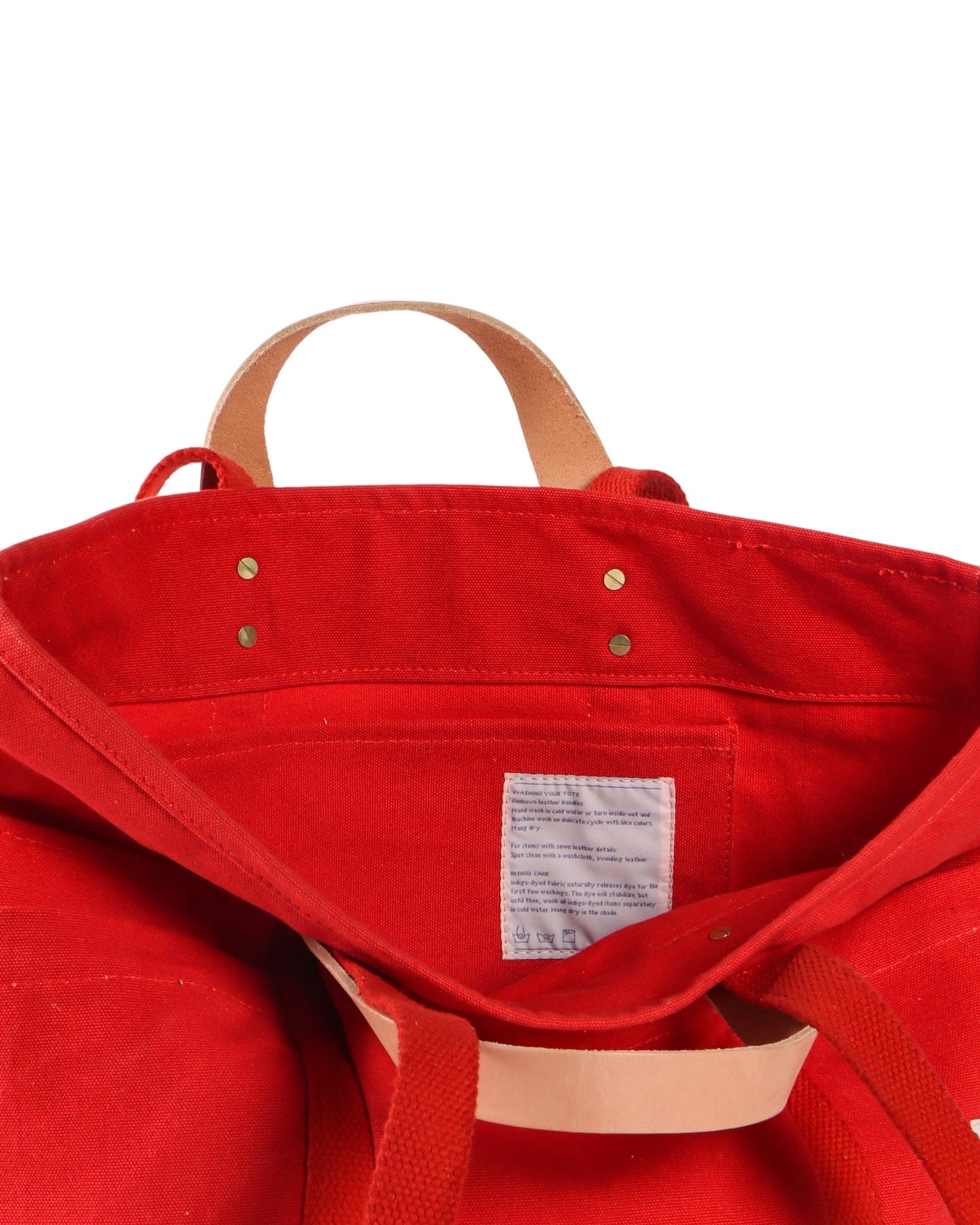 Construction Tote | Persimmon