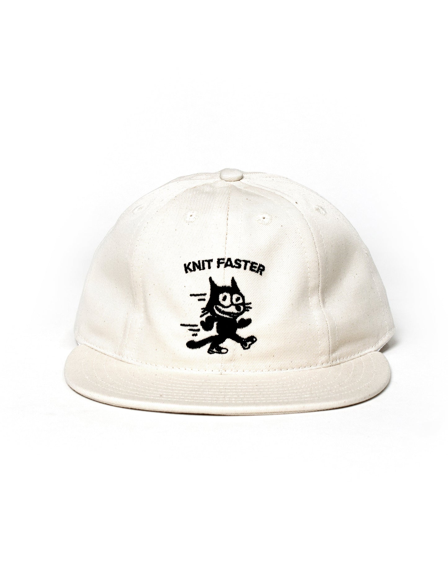 Knit Faster Dad Cap