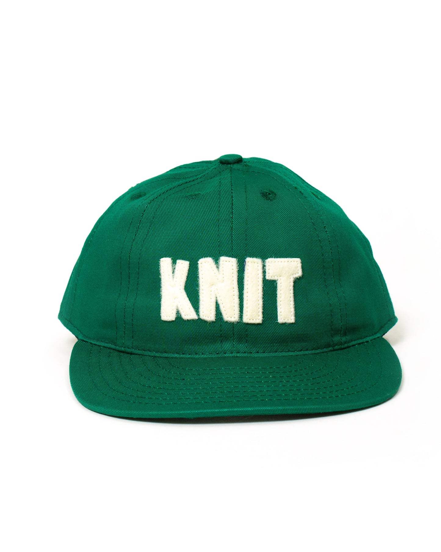 KNIT Cotton Twill Dad Cap - Green