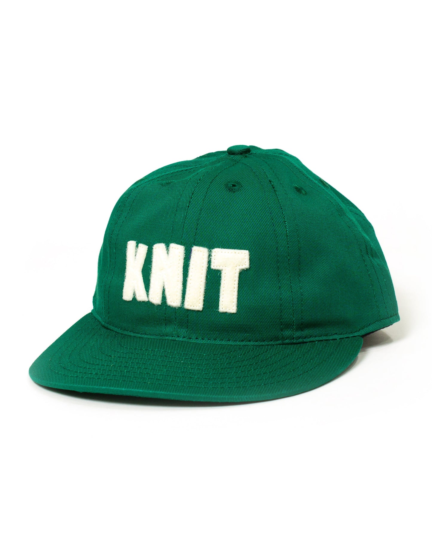KNIT Cotton Twill Dad Cap - Green