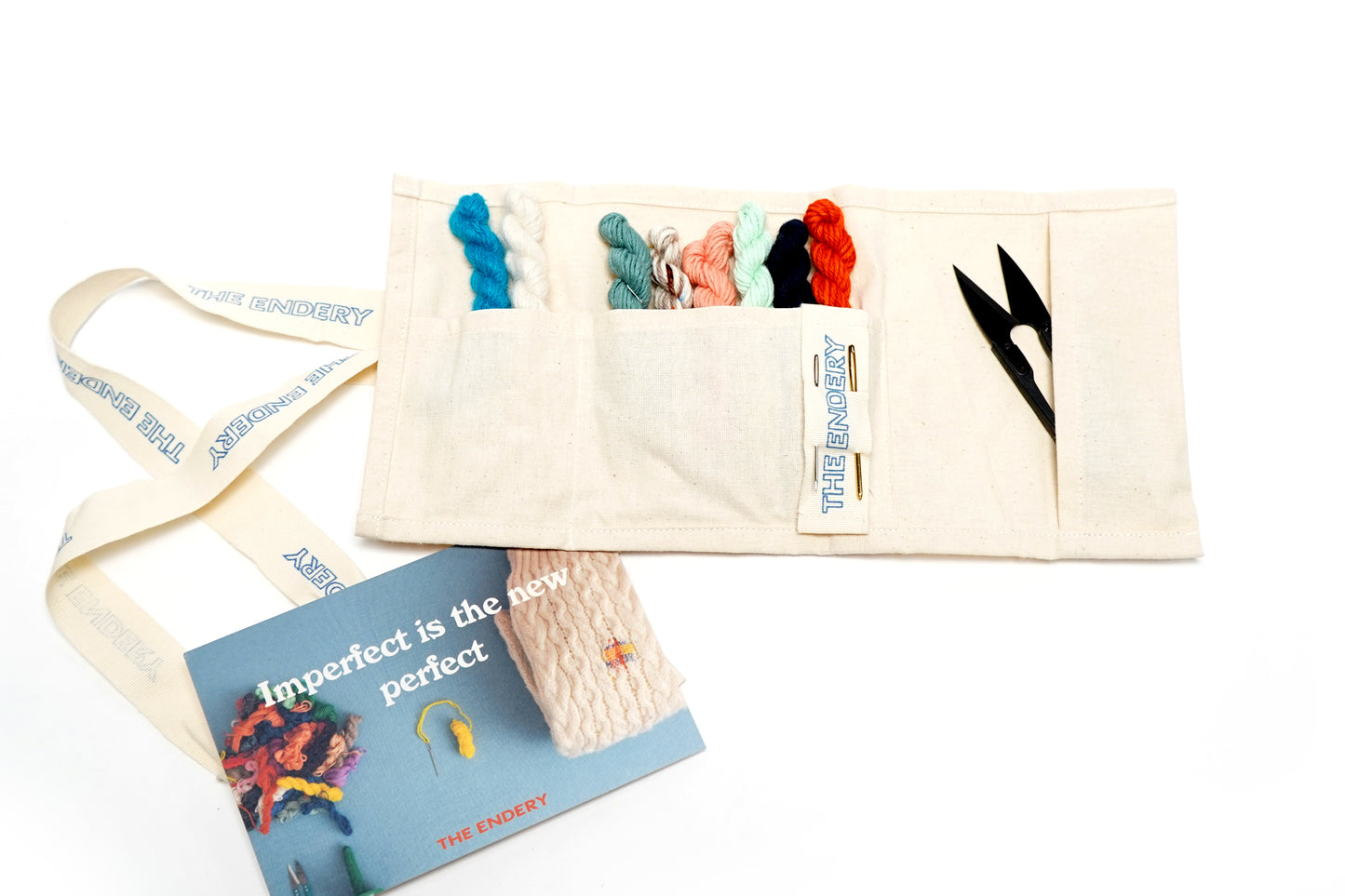 Roll-Up Visible Mending Kit - Variety Pack Fibers