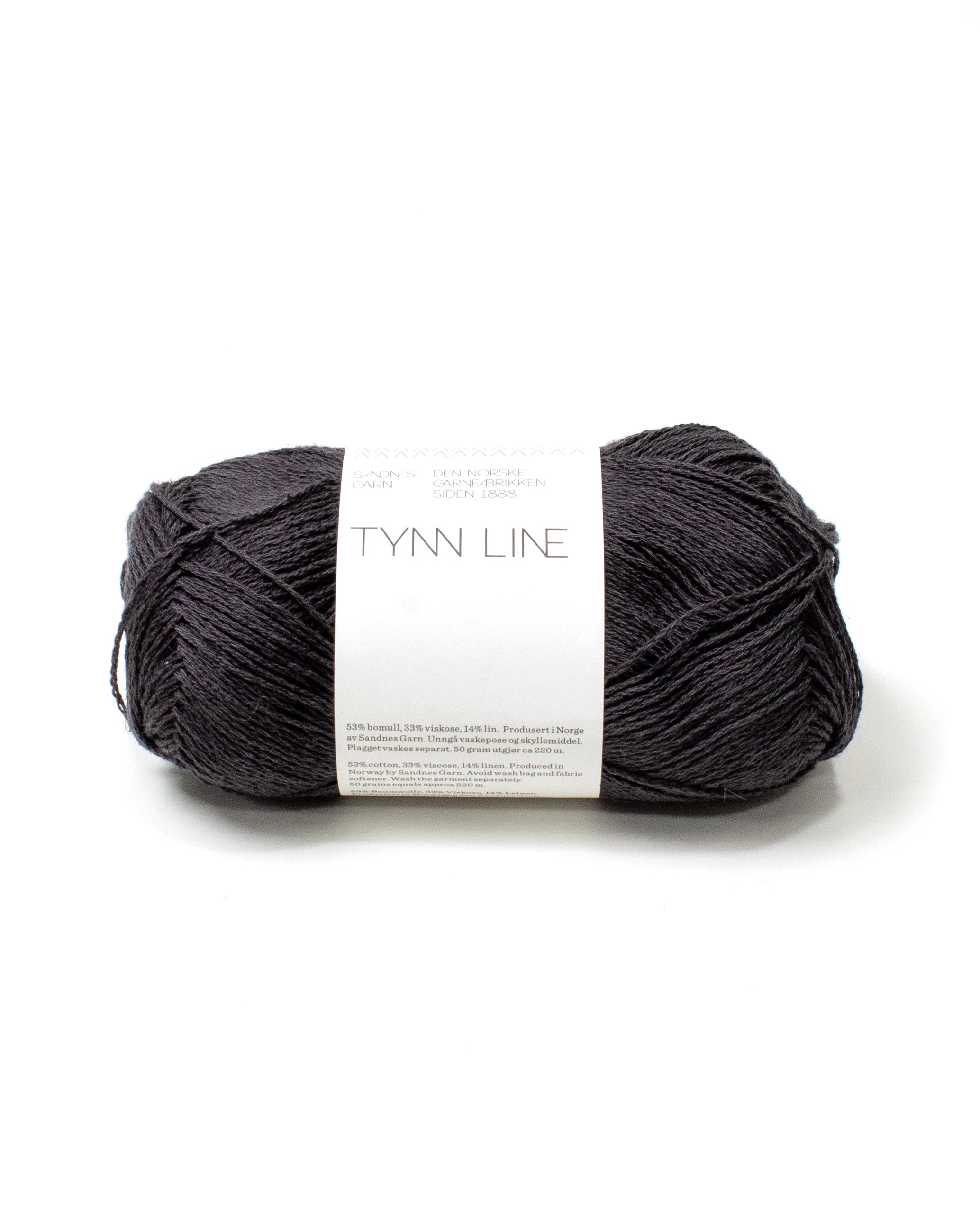Sandes Garn - Tynn Line - 6080 Slate