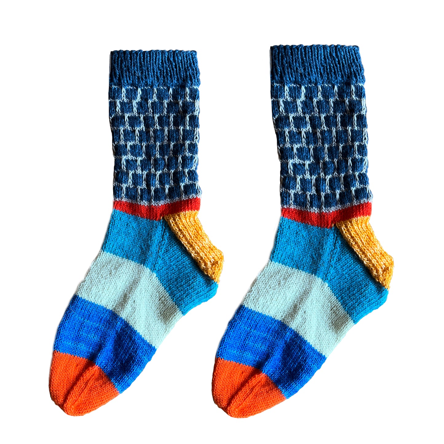 Toe Up Sock Knitting