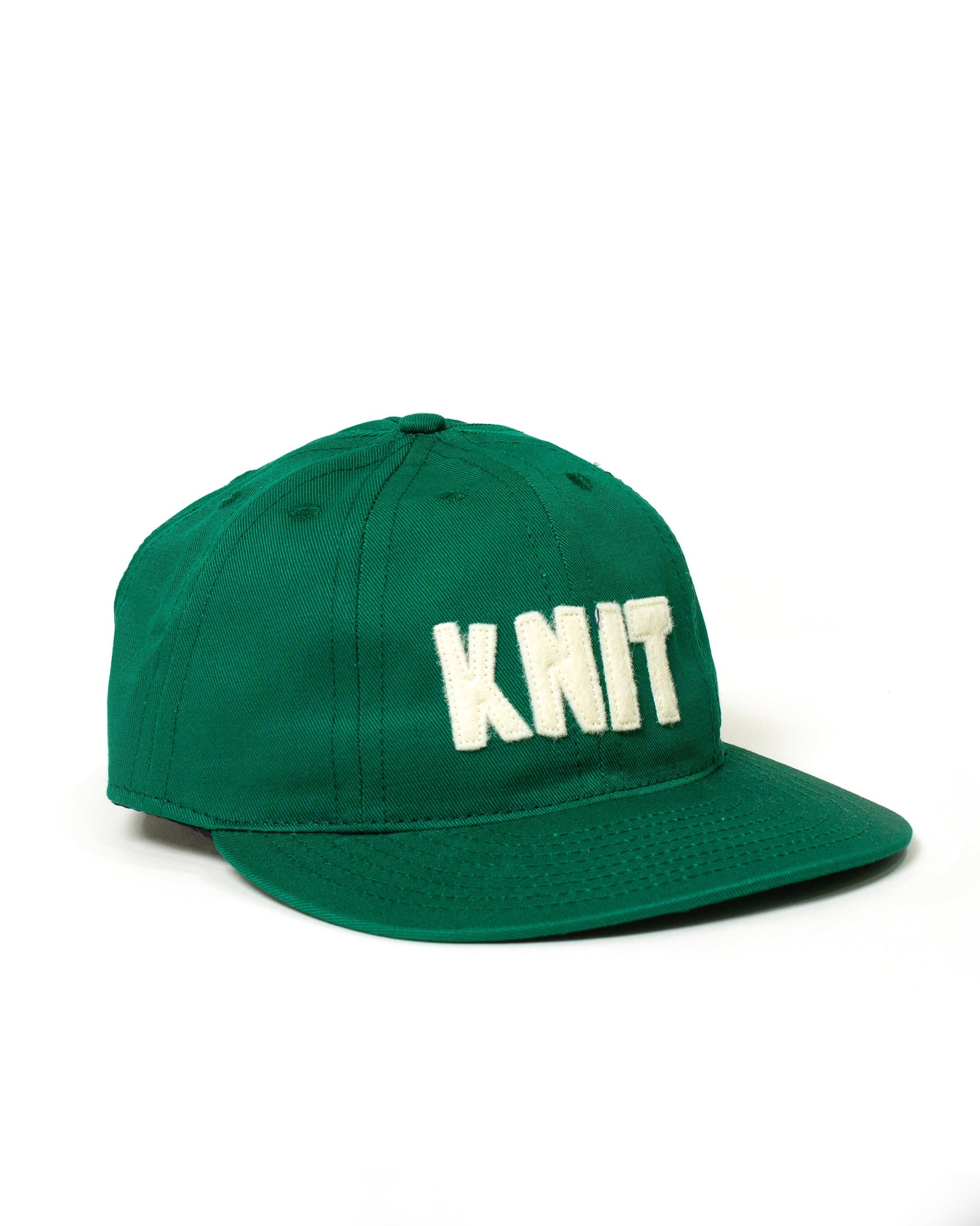 KNIT Cotton Twill Dad Cap - Green