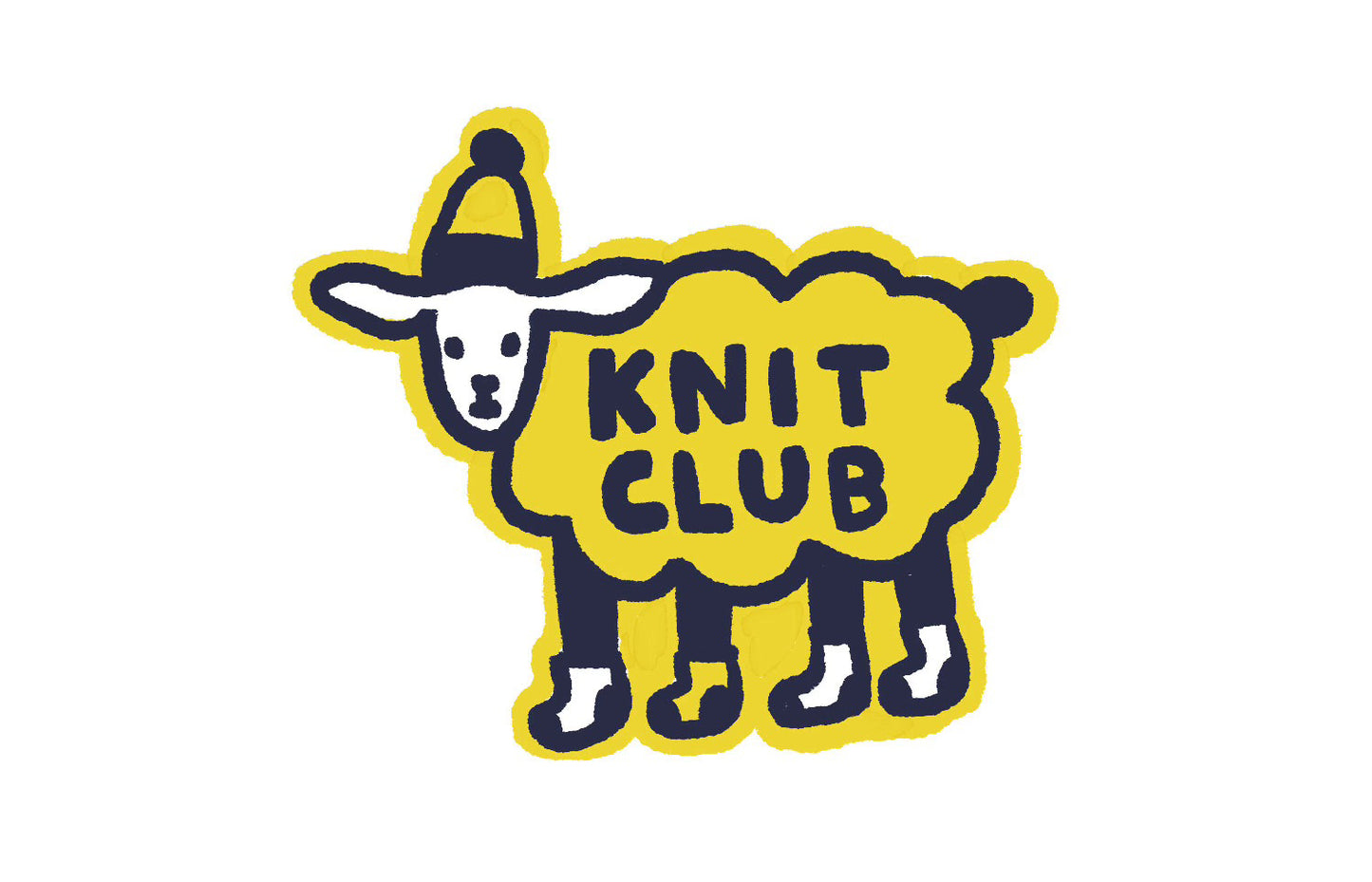 Simon Sheep Sticker