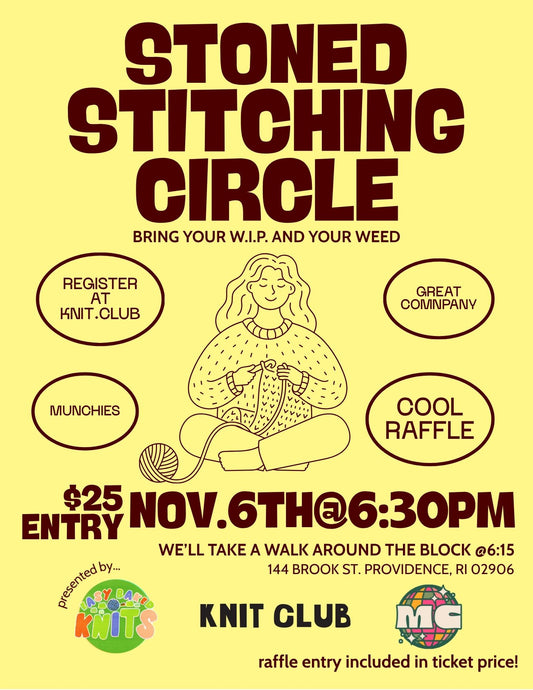 Stoned Stitching Circle