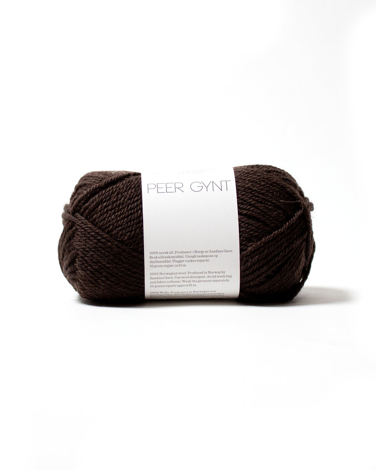 Sandnes Garn - Peer Gynt - 3082 Dark Brown