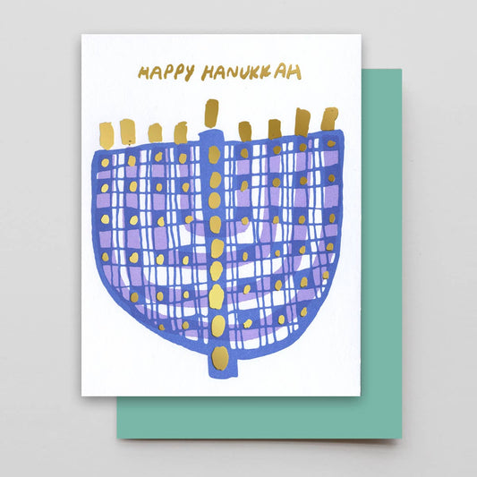 Hanukkiah *FOIL* Card