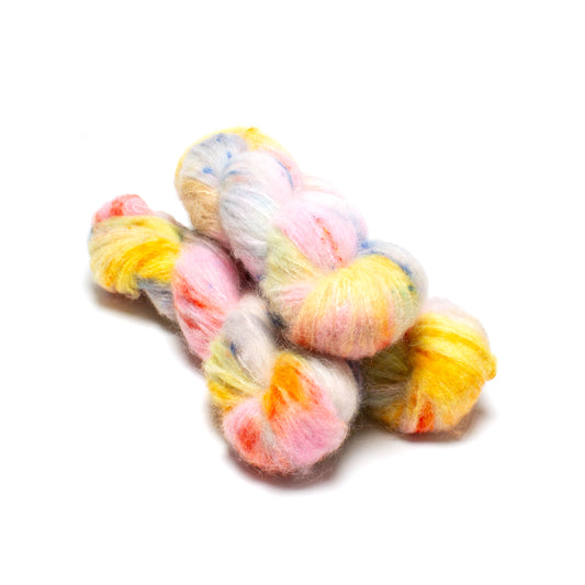 Qing Fibres Melted Suri- Soft Grey