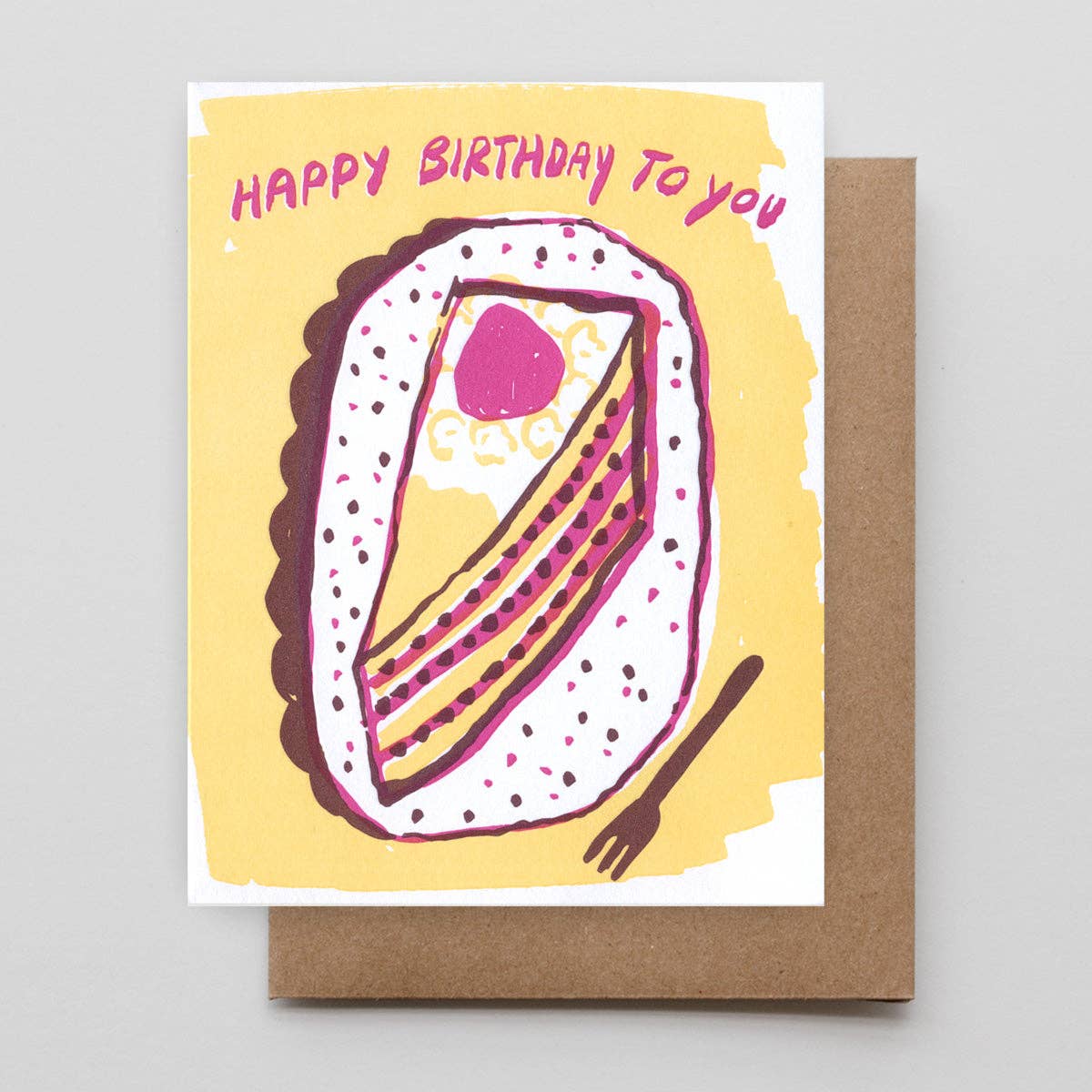 Birthday Doodle Cake Card