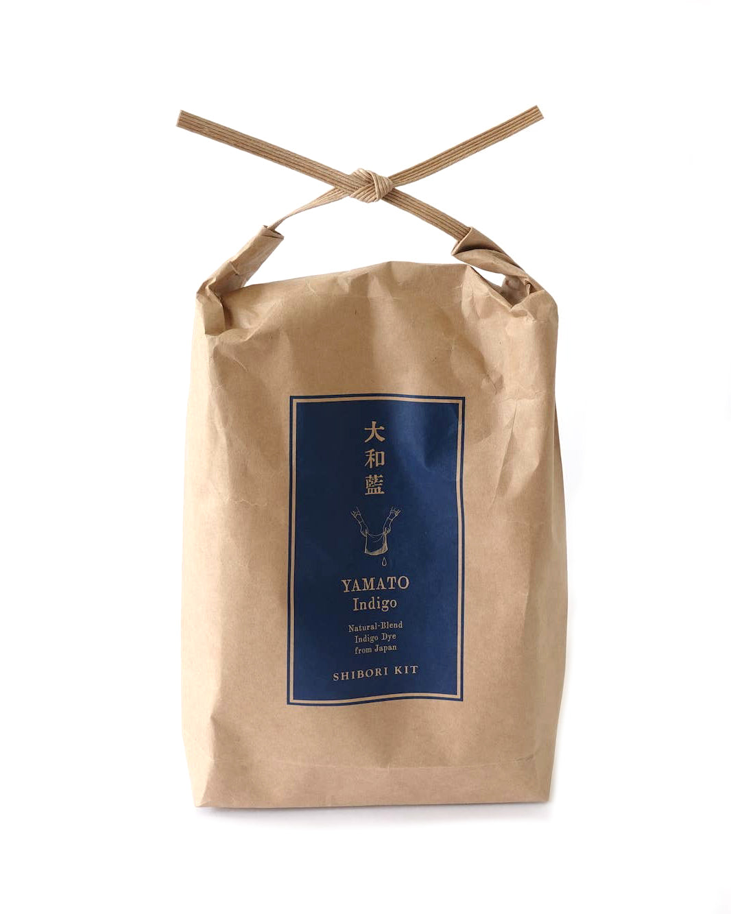 Yamato Indigo Shibori Kit (Bandana + Tenugui)