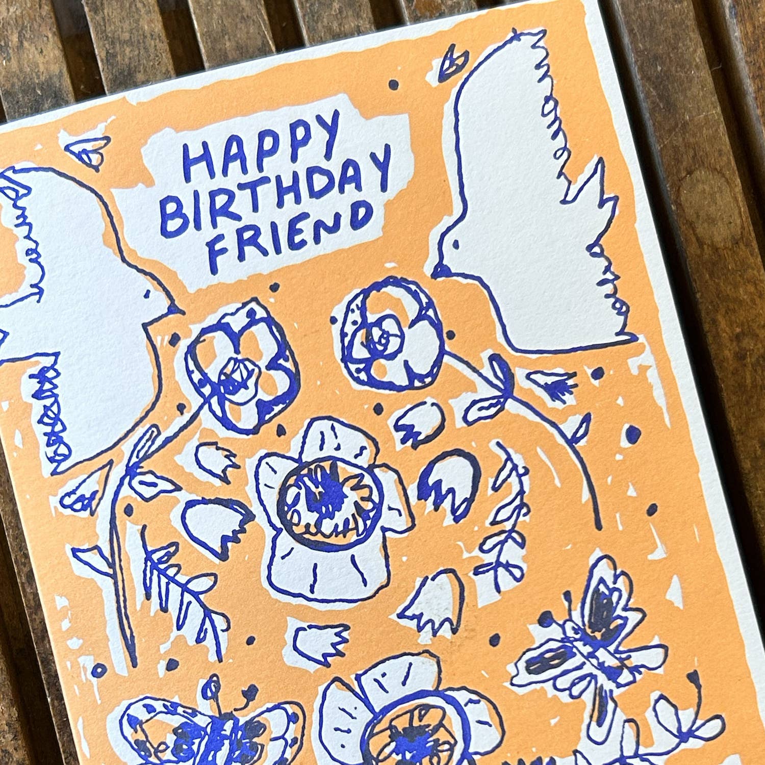 Birthday Birds-N-Butterflies Card