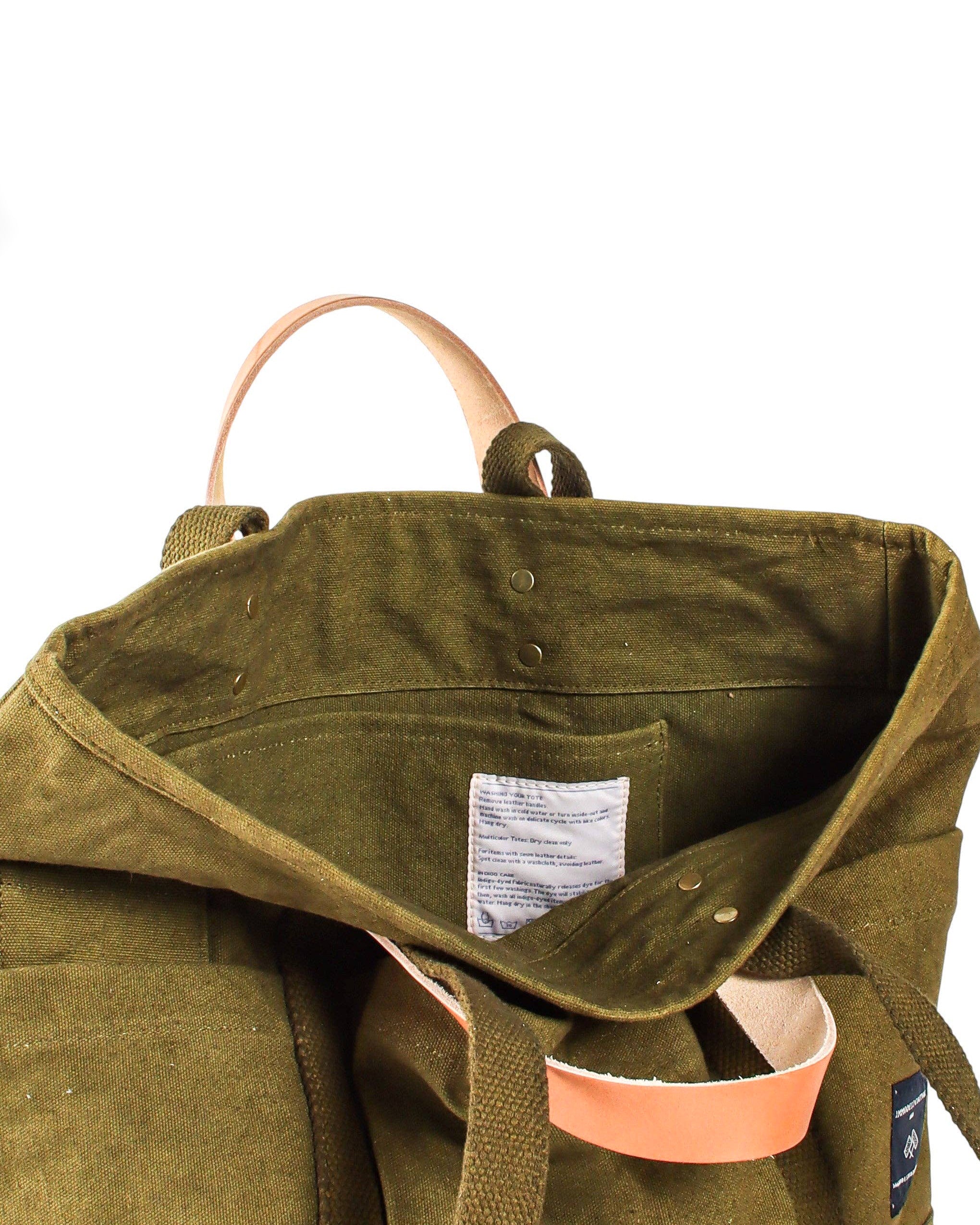 Construction Tote | Olive