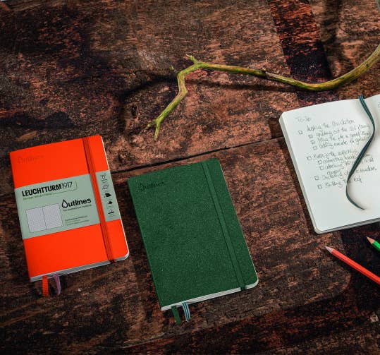 Outlines Edition - Notebooks: Walden Green