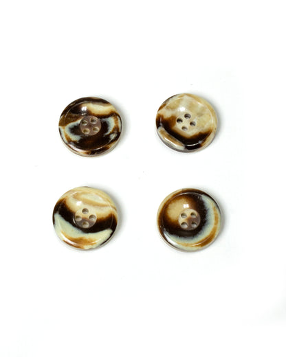 Recycled Horn Ombré Buttons 25mm