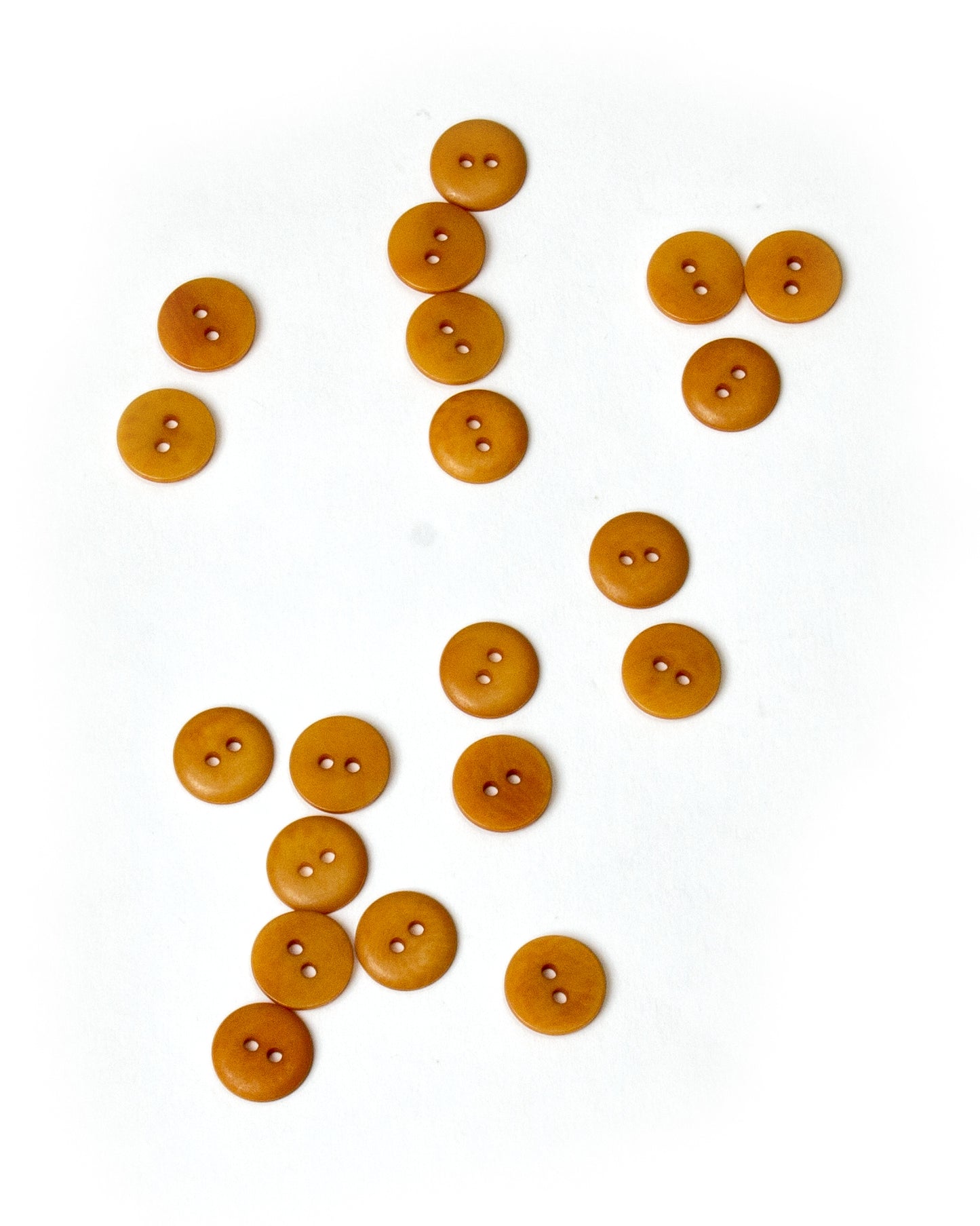 Ochre Corozo Buttons 13mm