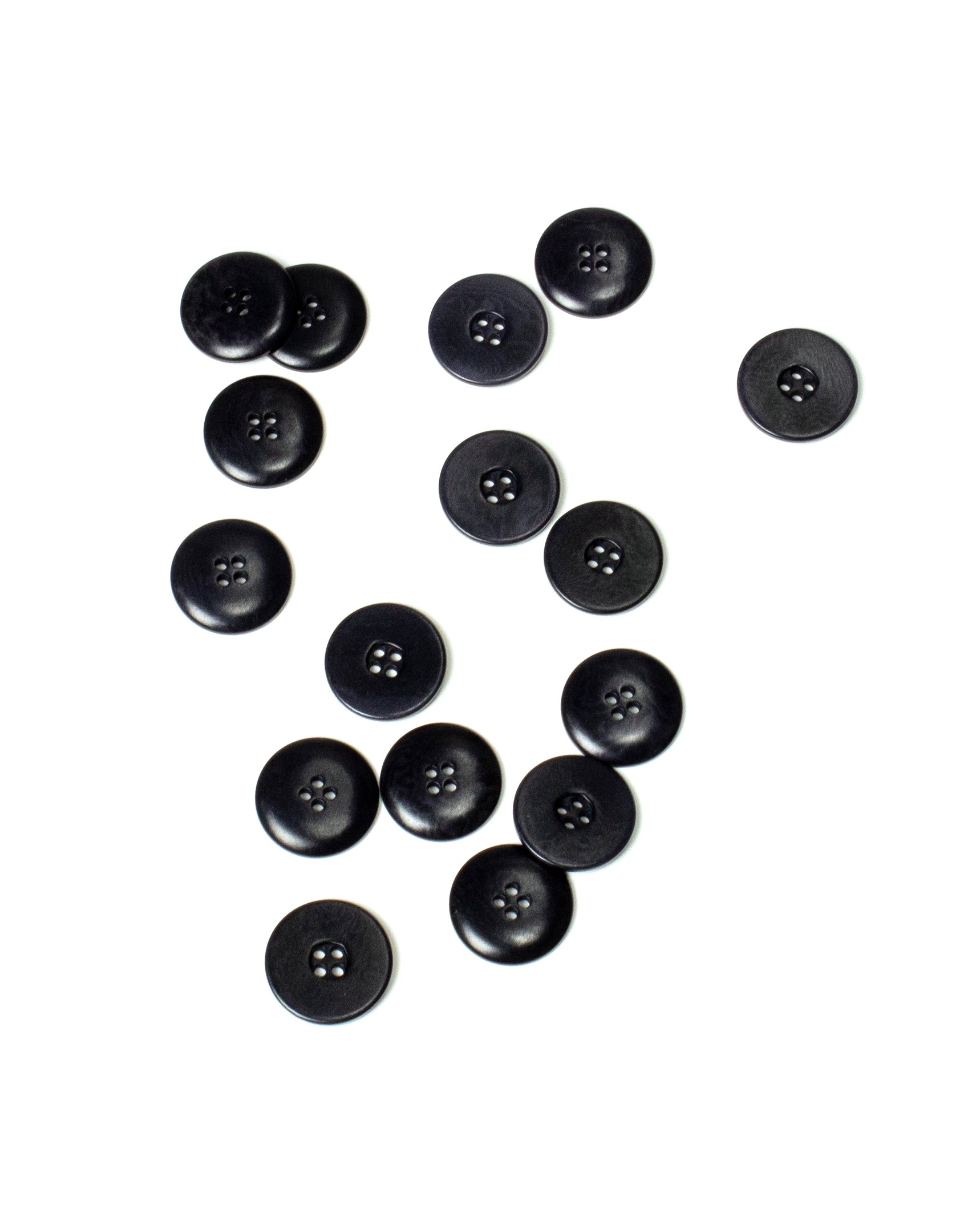 Four Hole Navy Corozo Buttons 23mm