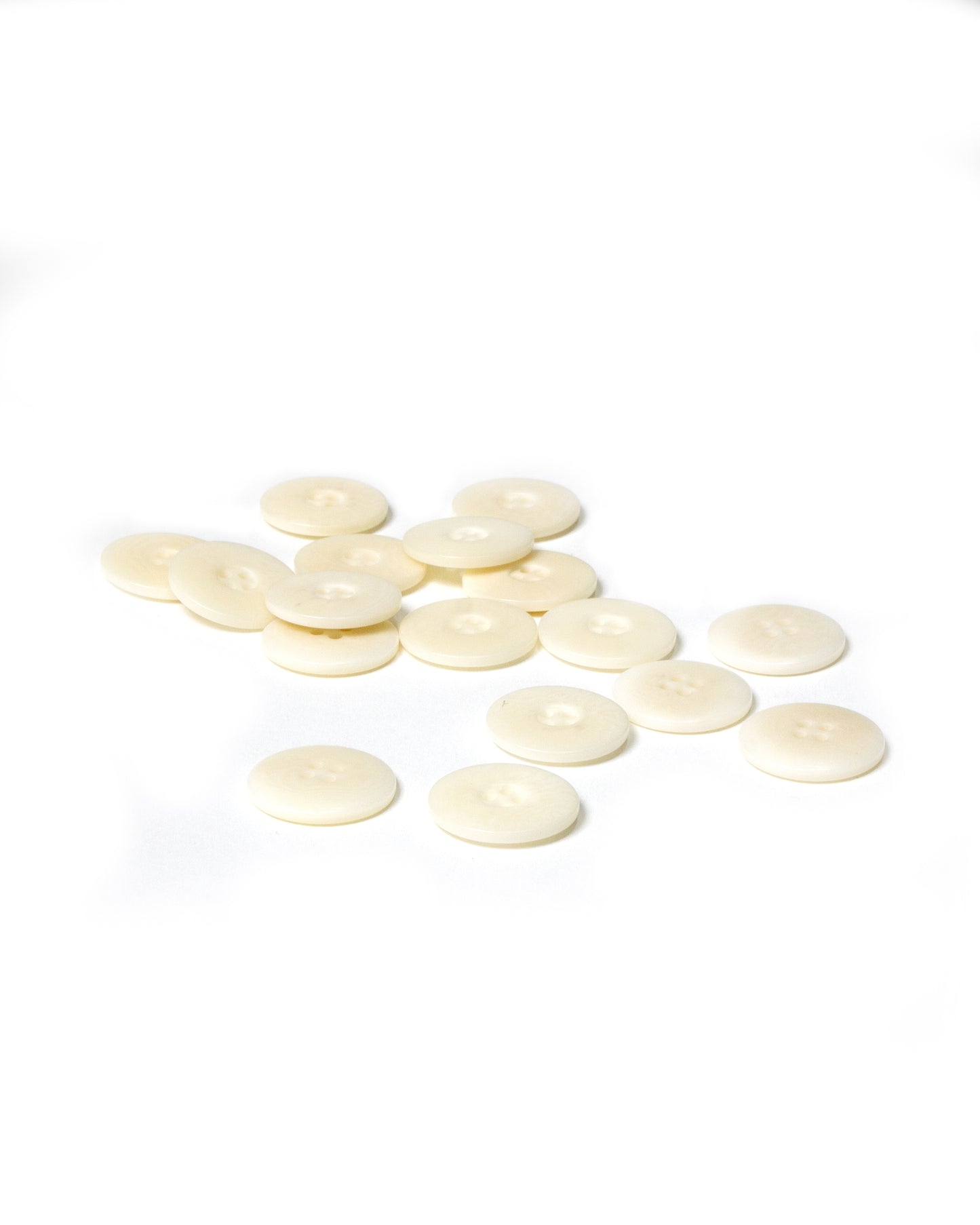 Four Hole Natural Corozo Buttons 23mm