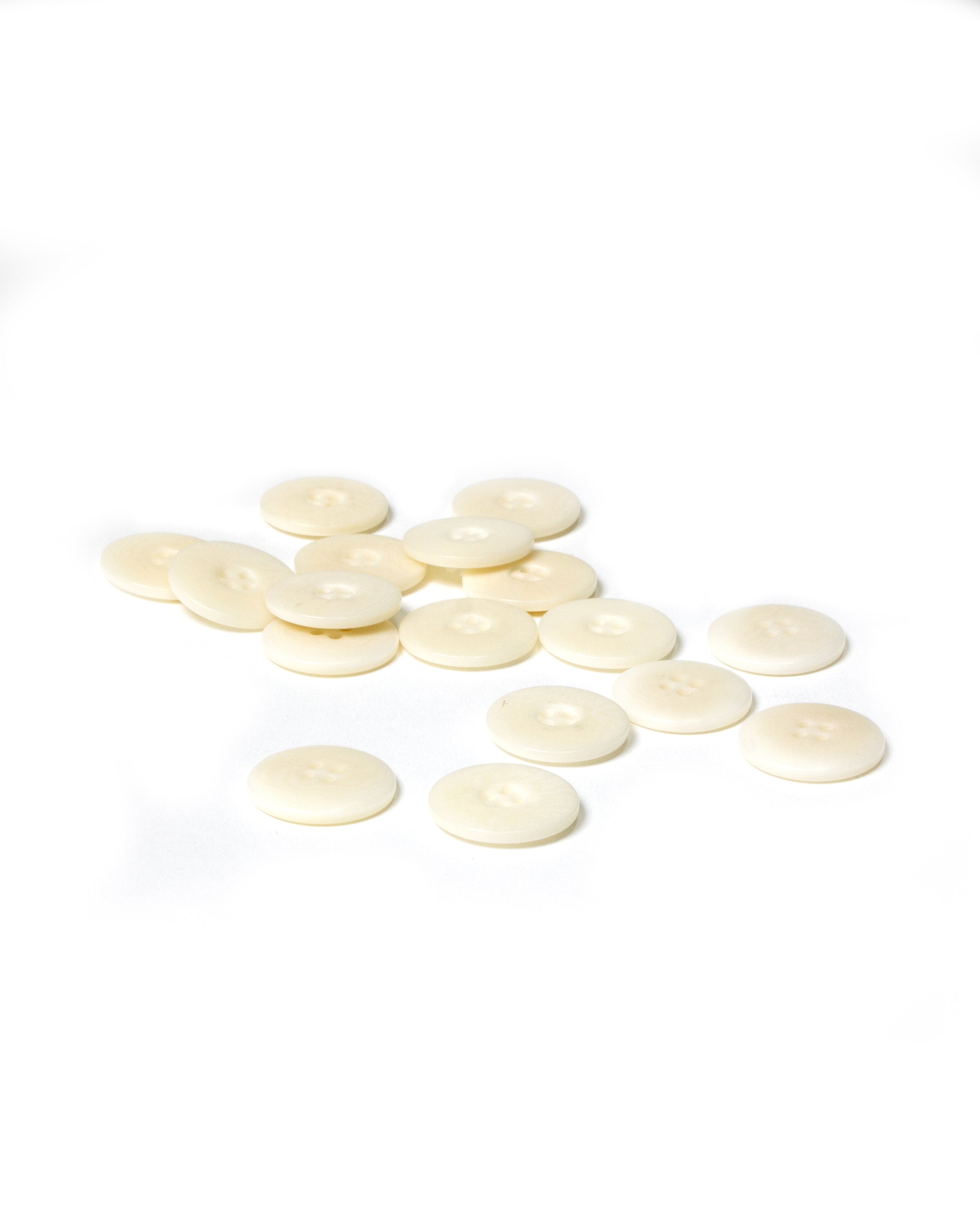 Four Hole Natural Corozo Buttons 23mm