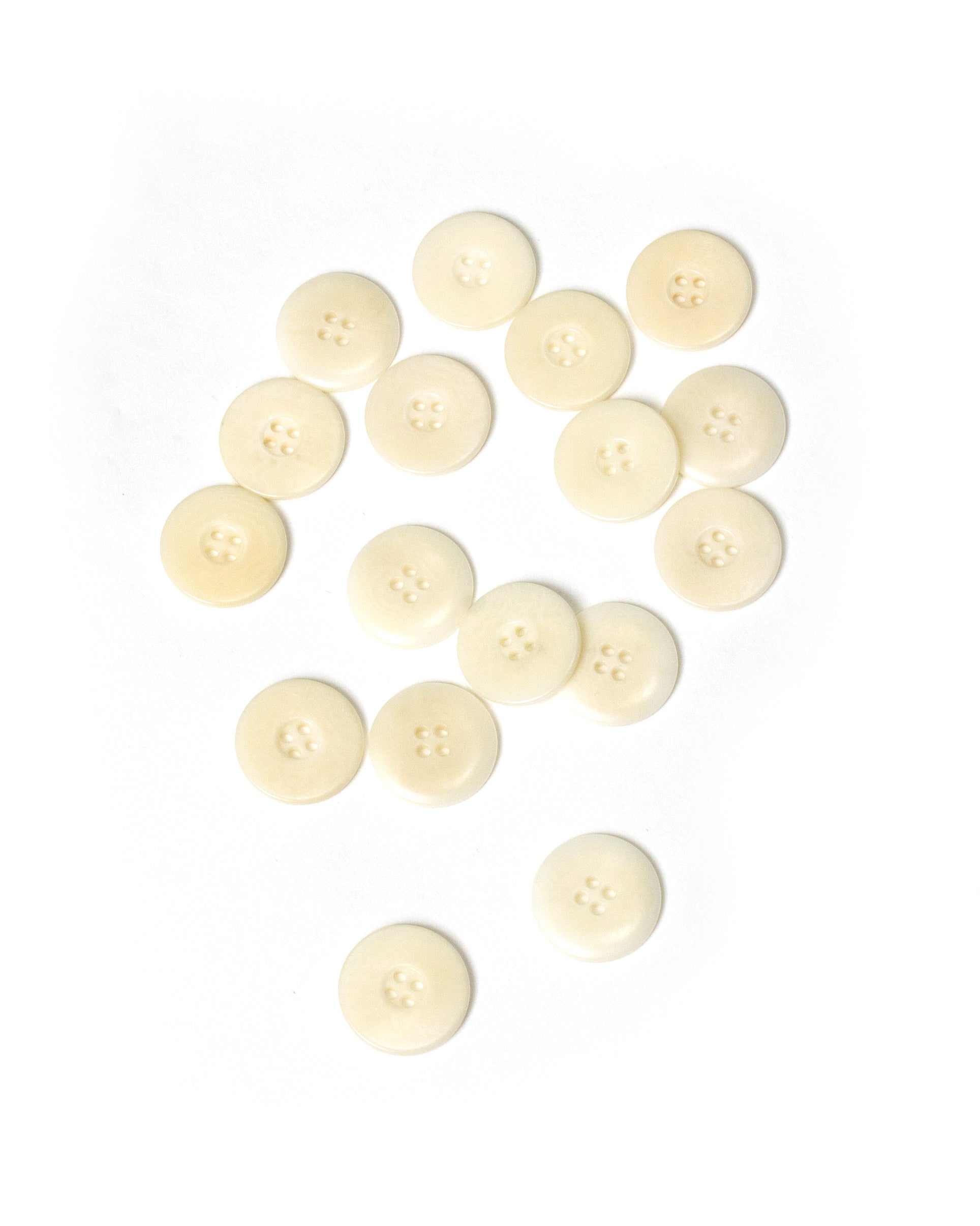 Four Hole Natural Corozo Buttons 23mm