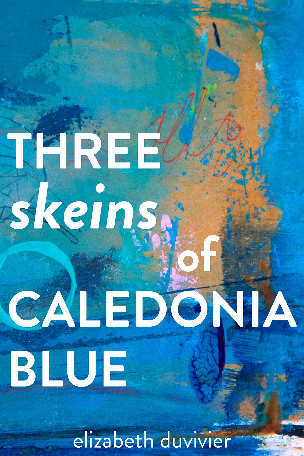 Three Skeins of Caledonia Blue