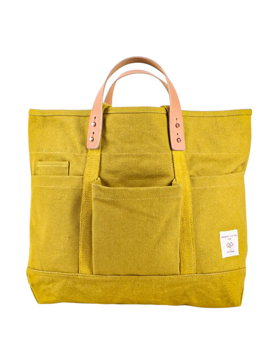 Construction Tote- Chartreuse