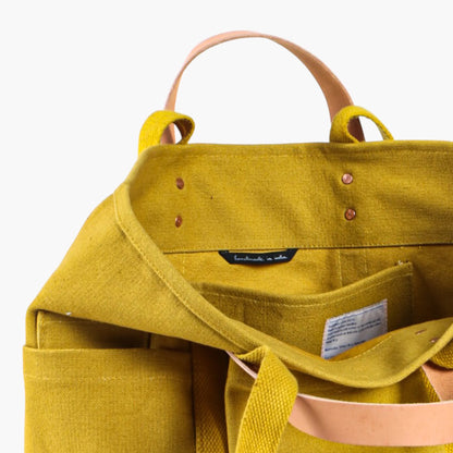 Construction Tote- Chartreuse