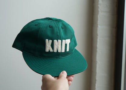 KNIT Cotton Twill Dad Cap - Green