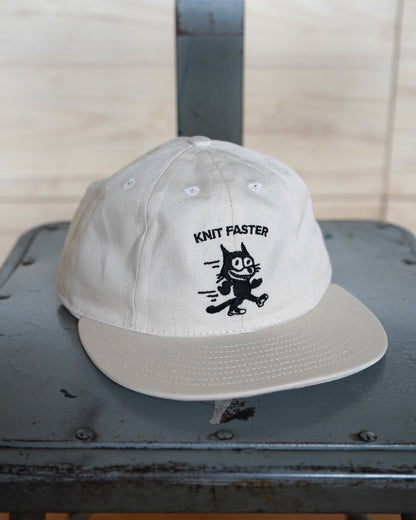 Knit Faster Dad Cap