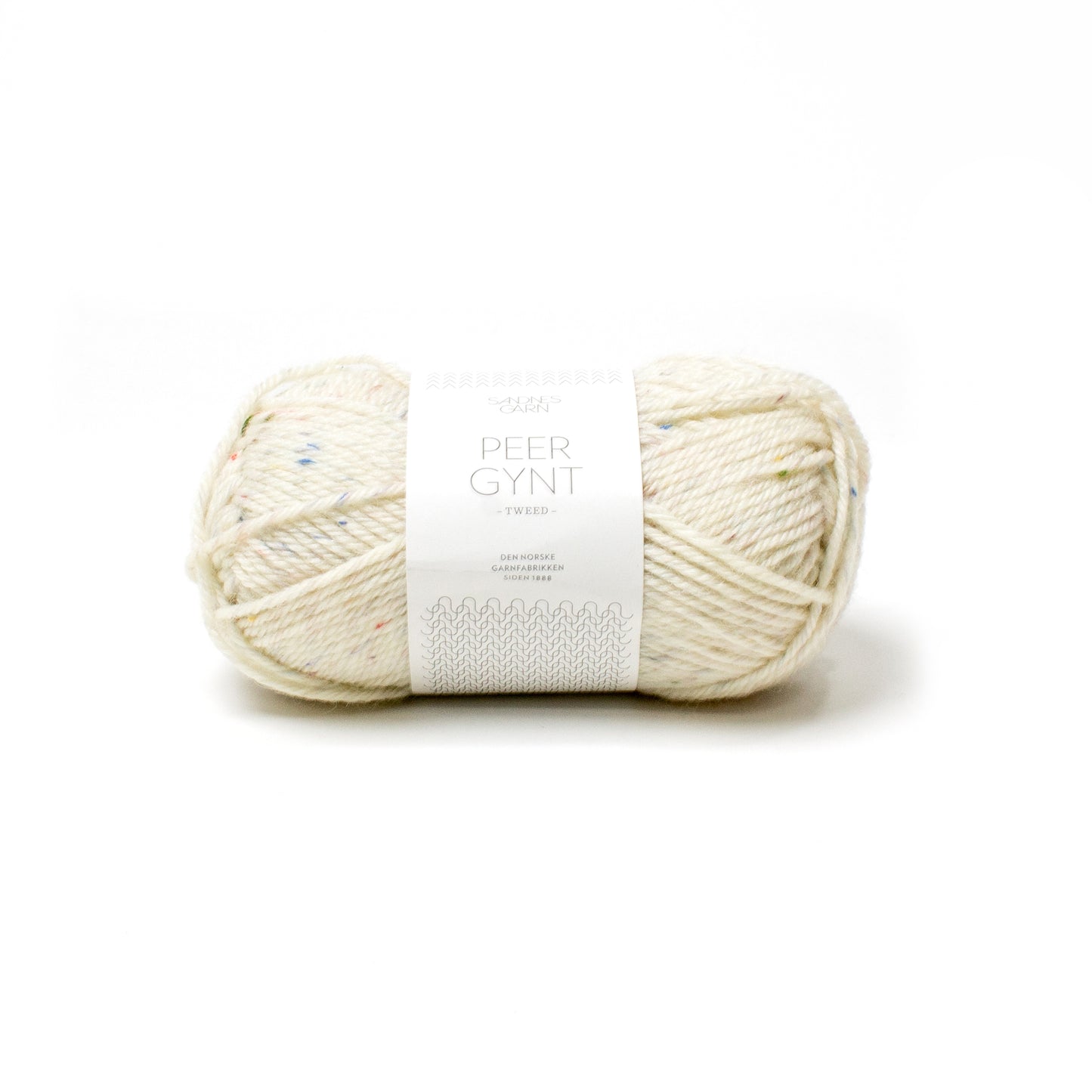 Sandes Garn - Peer Gynt - Natural Tutti Frutti Tweed
