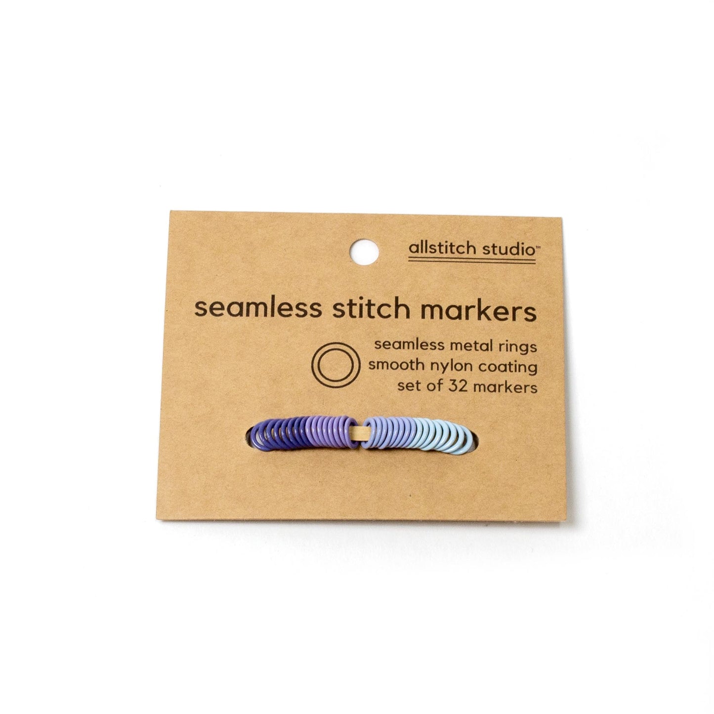 Stitch Markers - Small Rings - Lavender Tones