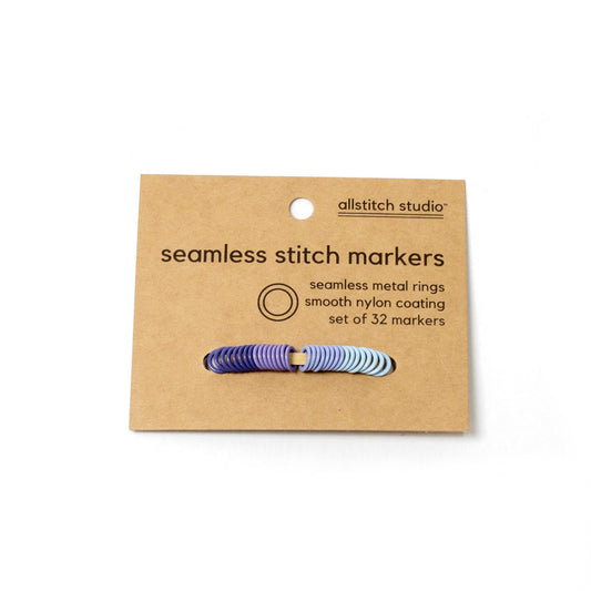 Stitch Markers - Small Rings - Lavender Tones