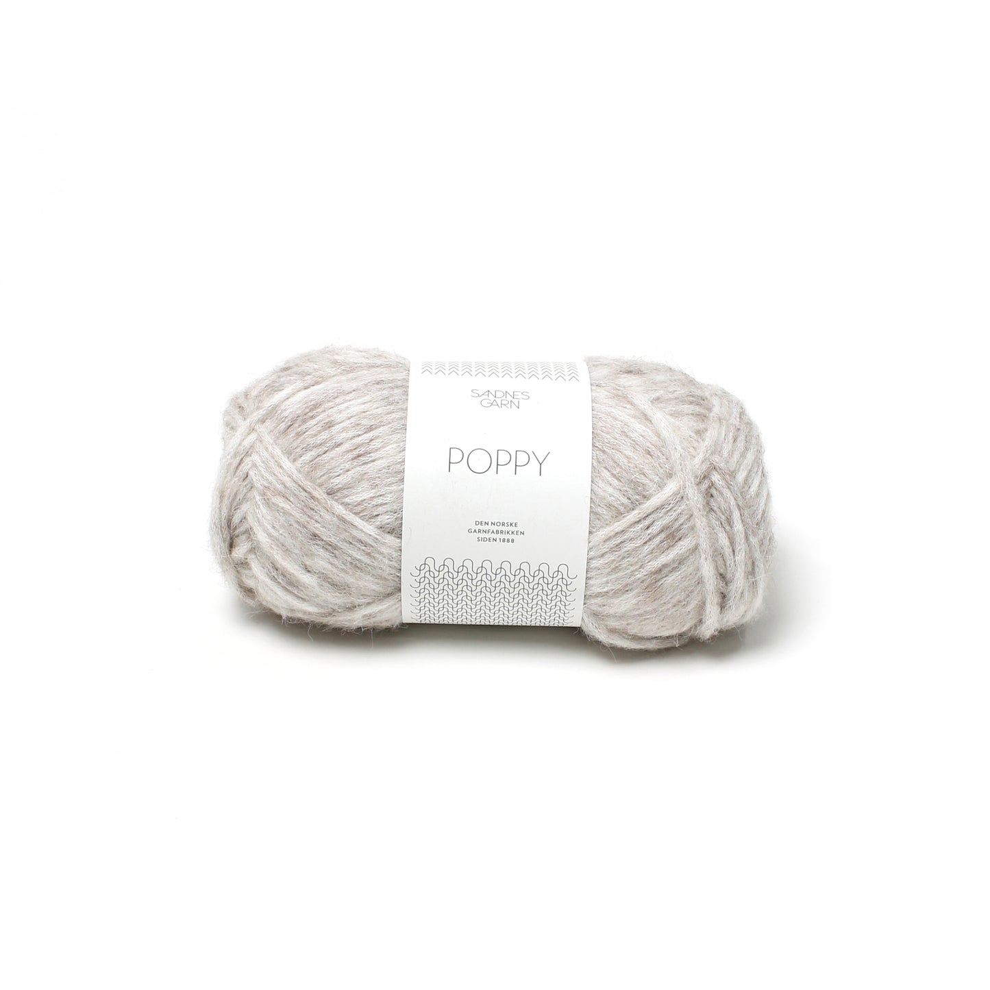 Sandes Garn - Poppy - 2611 Beige Heather