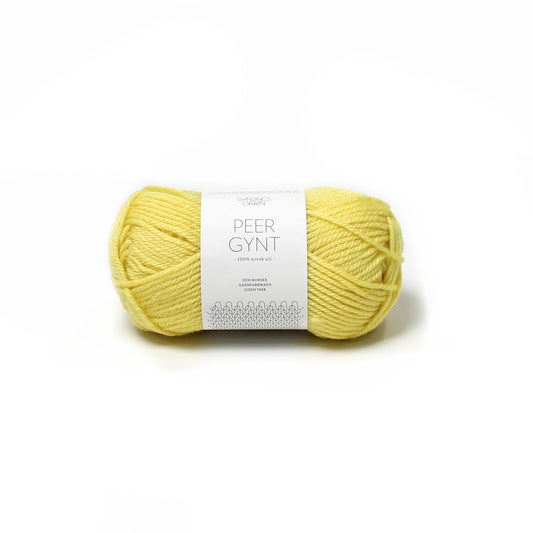 Sandes Garn - Peer Gynt - 9004 Lemon