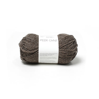 Sandes Garn - Peer Gynt - 2652 Medium Brown Heather